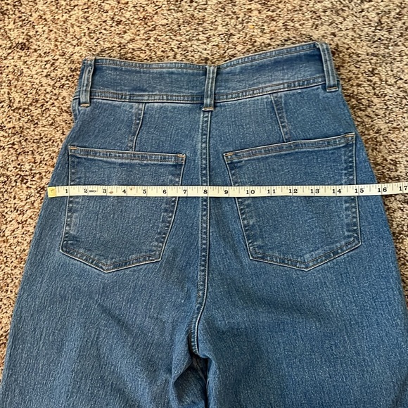 High Rise Sailor Marine Jeans Wide Leg - Picture 12 of 13